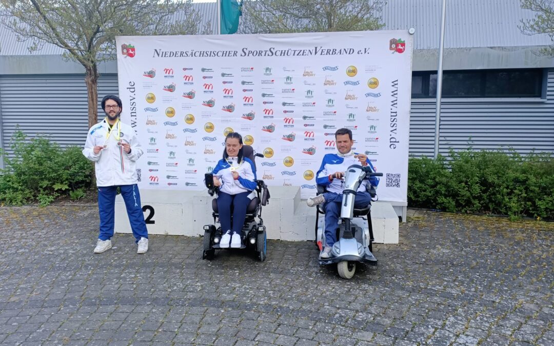 Gara Internazionale di Hannover: Gianluca Iacus trascina la squadra italiana di R9 due volte sul podio