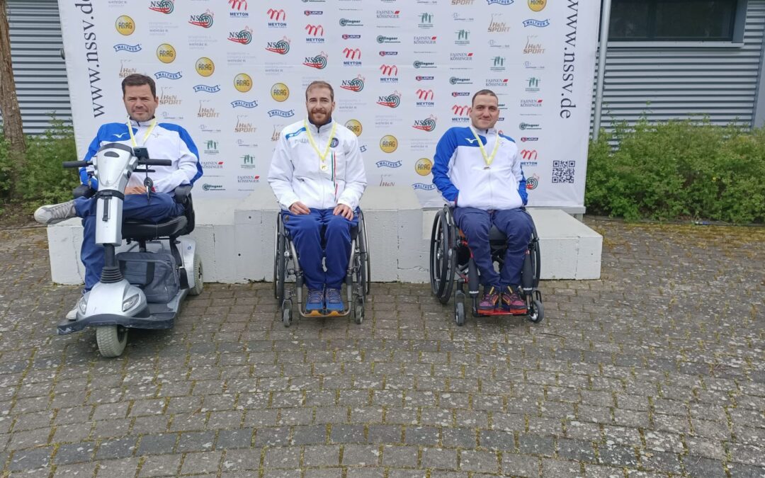 Gara Internazionale di Hannover: Andrea Liverani straordinario! Oro individuale, argento con la squadra