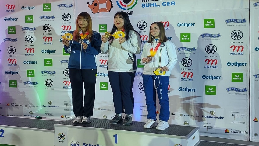 Coppa del Mondo Junior Suhl: Magnani bronzo nella psp