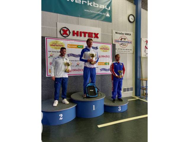 Shooting Hopes Plzen: Mastrovalerio argento nell’automatica. Bronzo per la squadra con Savorani e Arrighi