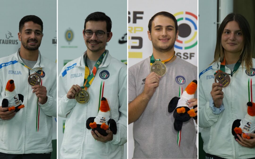 L’Italia vince il medagliere dell’ISSF World Cup di Rio de Janeiro