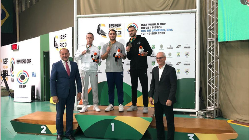 WC ISSF Rio De Janeiro: Maldini conquista l’oro nella pistola ad aria compressa