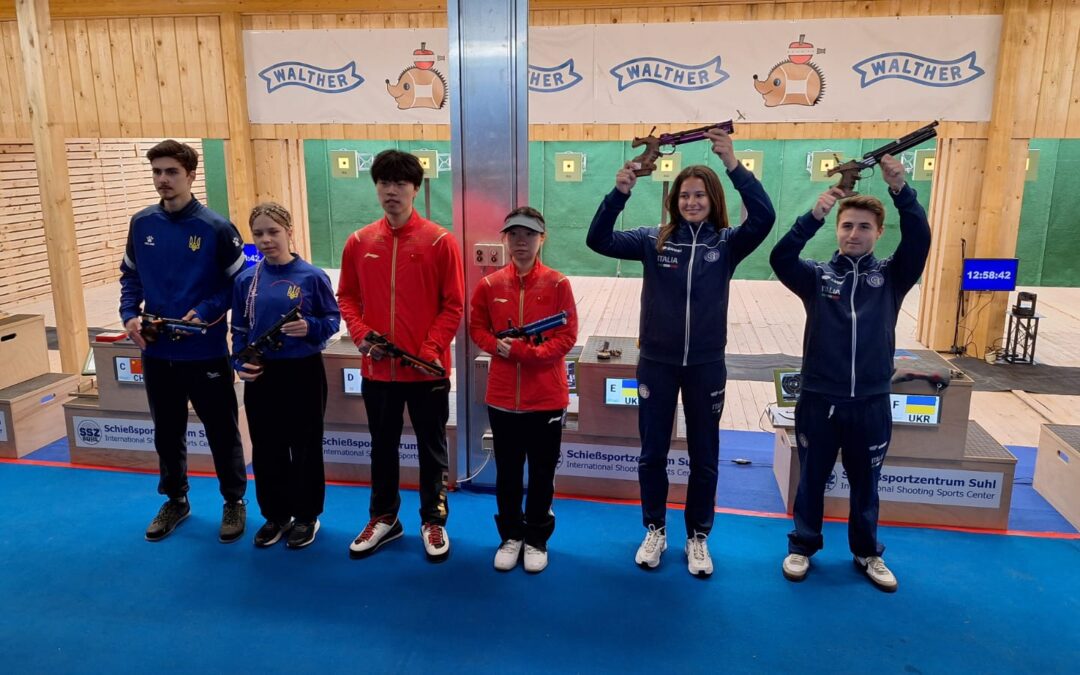 Fait e Rutigliani, bronzo in coppia a Suhl