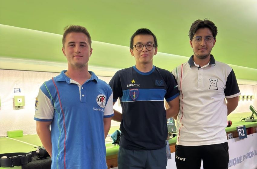 Savorani re di Roma: è lui il nuovo Campione italiano Junior nella pistola 10 metri